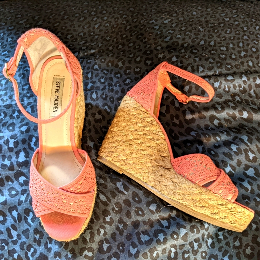Steve Madden Platform Wedge Espadrilles - image 5